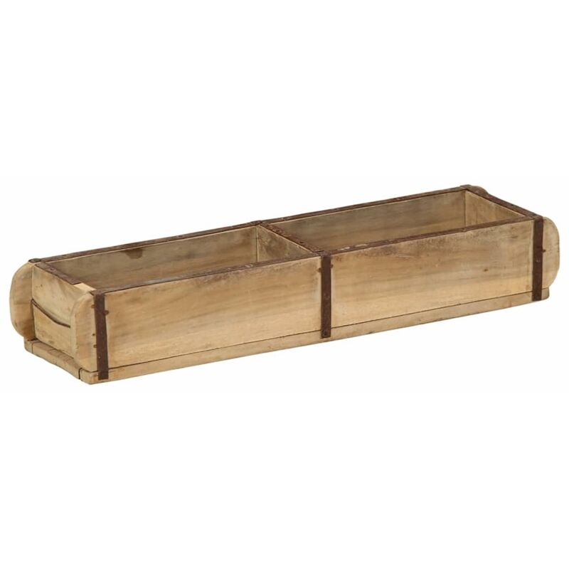 foto del prodotto vassoio 60,5x15x9 cm in legno riciclato vidaxl