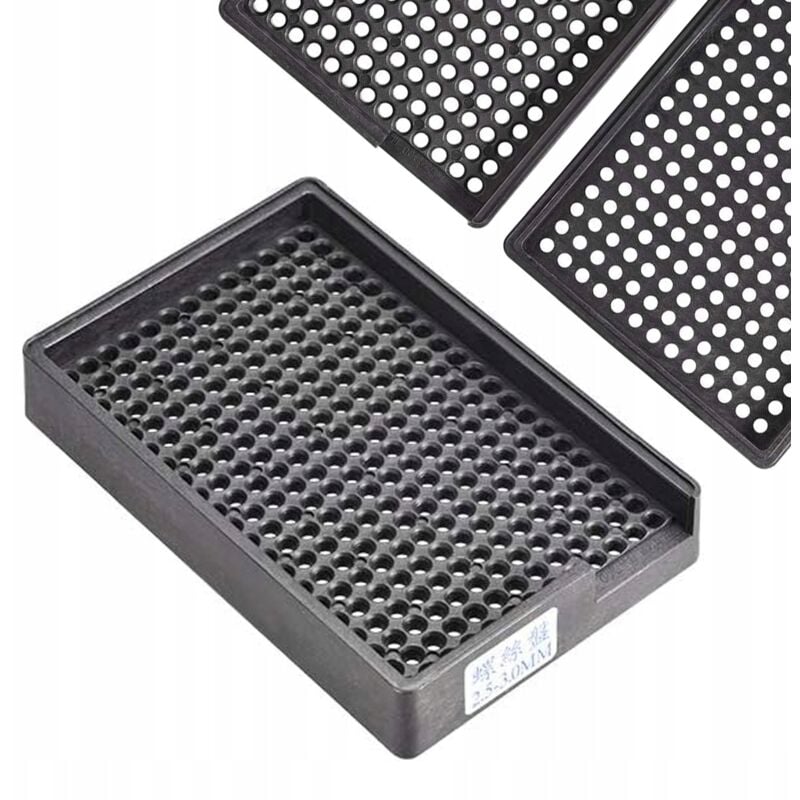 foto del prodotto vassoio antistatico esd per viti da 2,5 3 mm, 273 fori, organizer