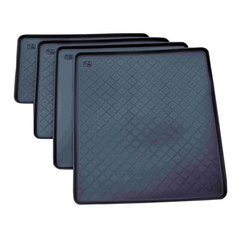 foto del prodotto vassoio contenitore per auto 90x50 cm colore nero
