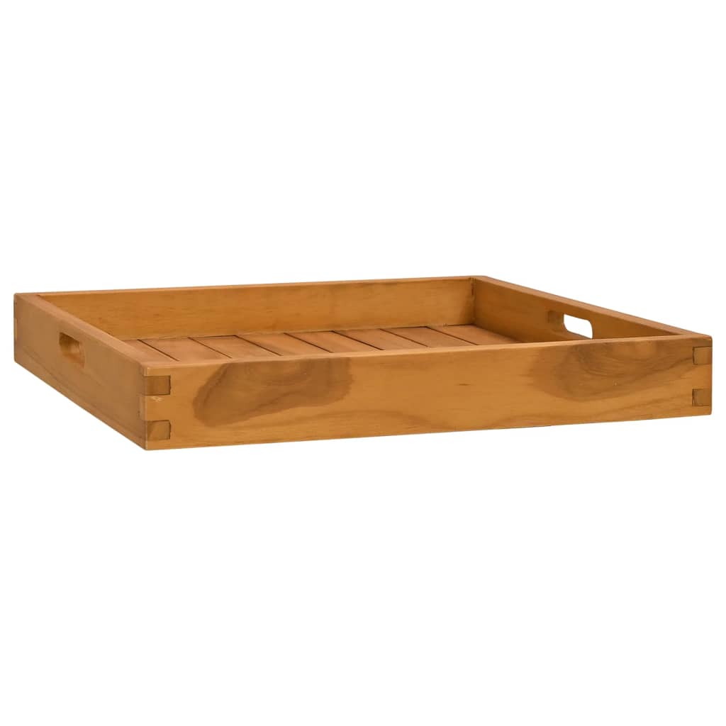 foto del prodotto vassoio da portata 50x50 cm in legno massello di teakcod mxl 81540