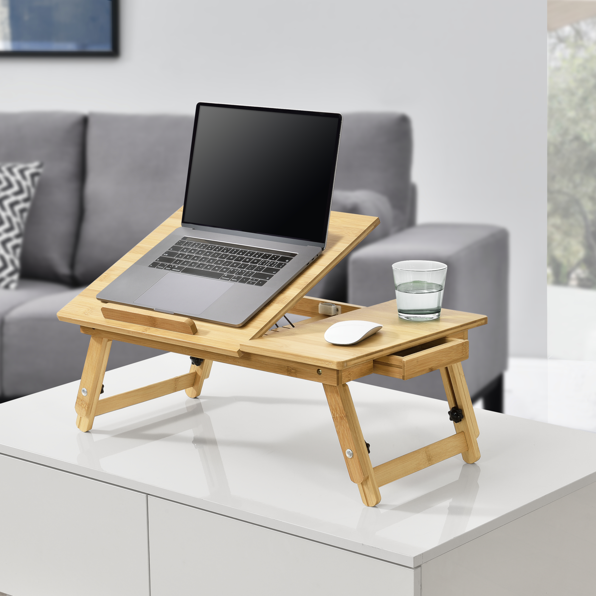 foto del prodotto vassoio di appoggio trysil per pc bamb en.casa 