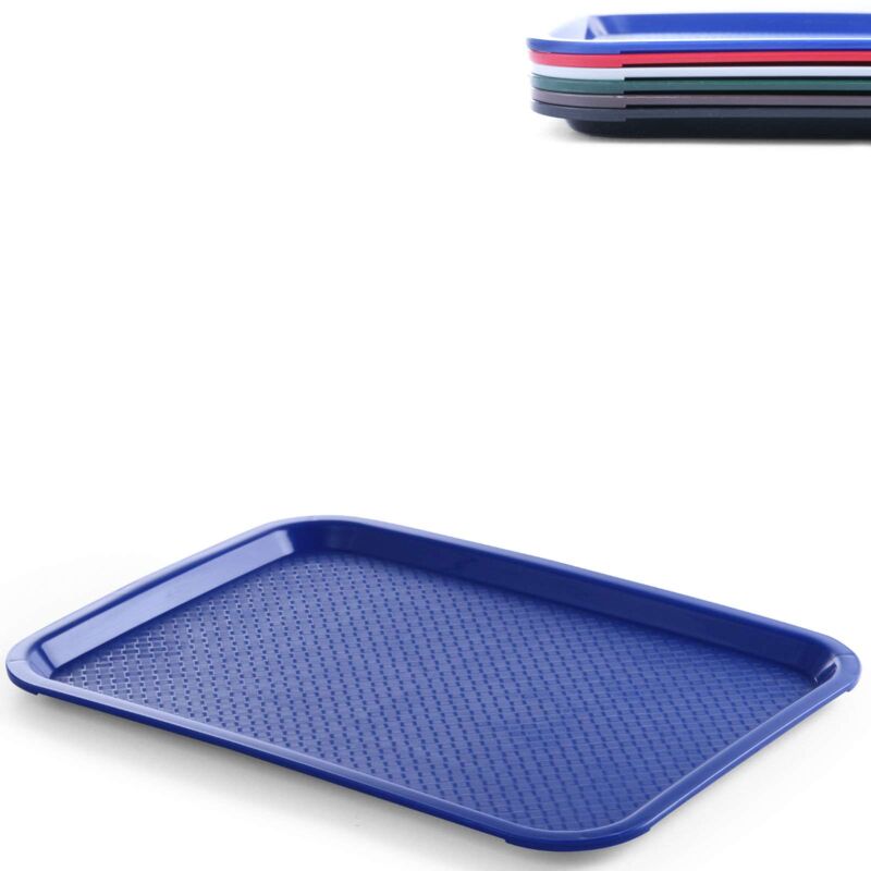 foto del prodotto vassoio fast food in polipropilene 30,5x41,5 cm blu
