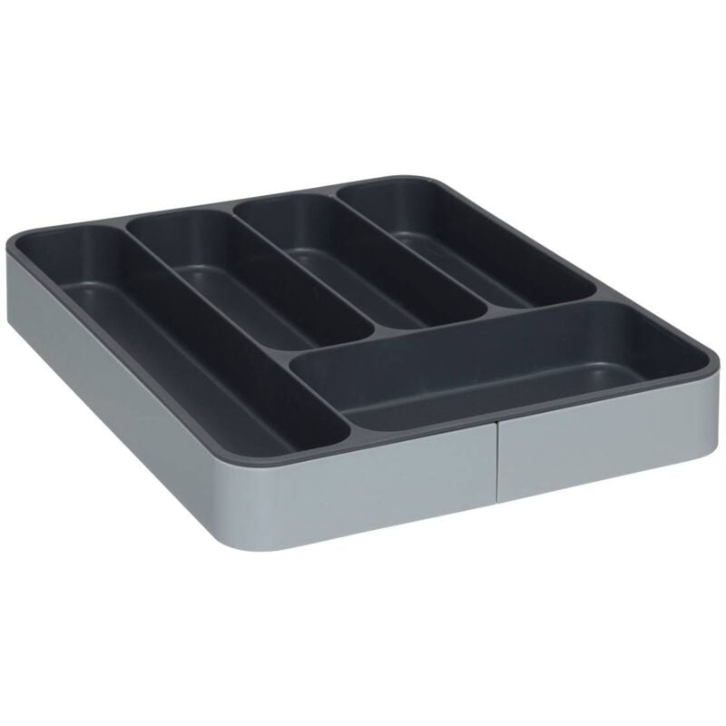 foto del prodotto vassoio portaposate grigio estensibile 5five