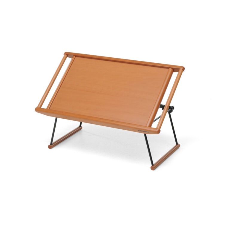 foto del prodotto vassoio trasformabile in leggio - modello breakfast noce - foppapedretti