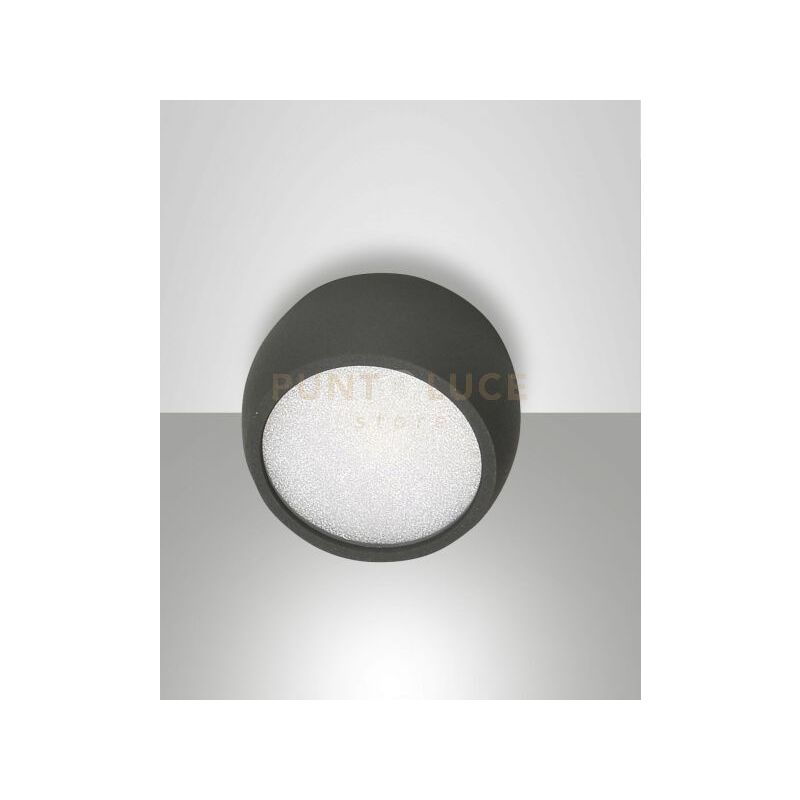 foto del prodotto vasto luce spot antracite parete o soffitto a led 7w 3000k 540lm ip20