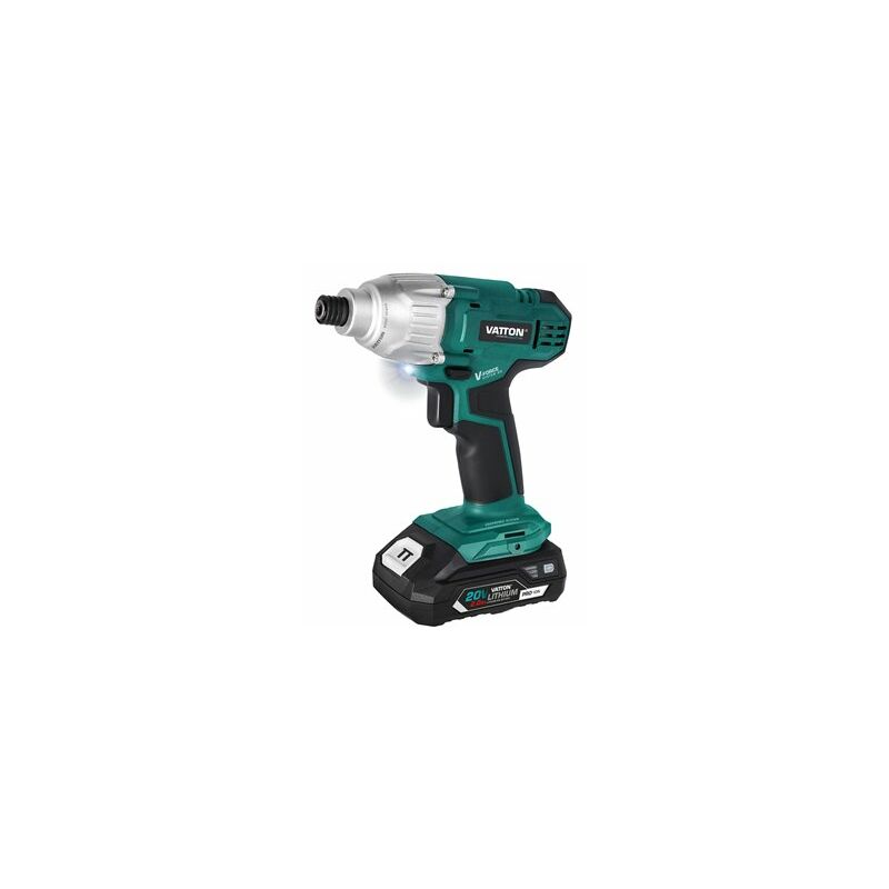 foto del prodotto vatton avvitatore ad impatto 20v 1 batteria 2.0ah