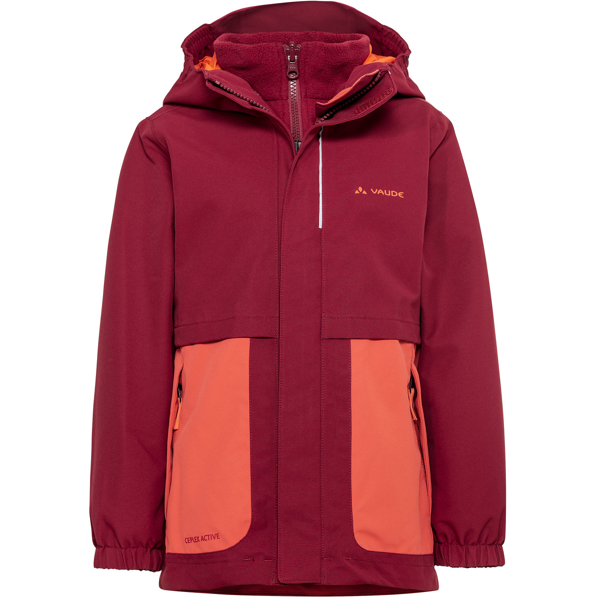 foto del prodotto vaude bambino giacca campfire, 3in1