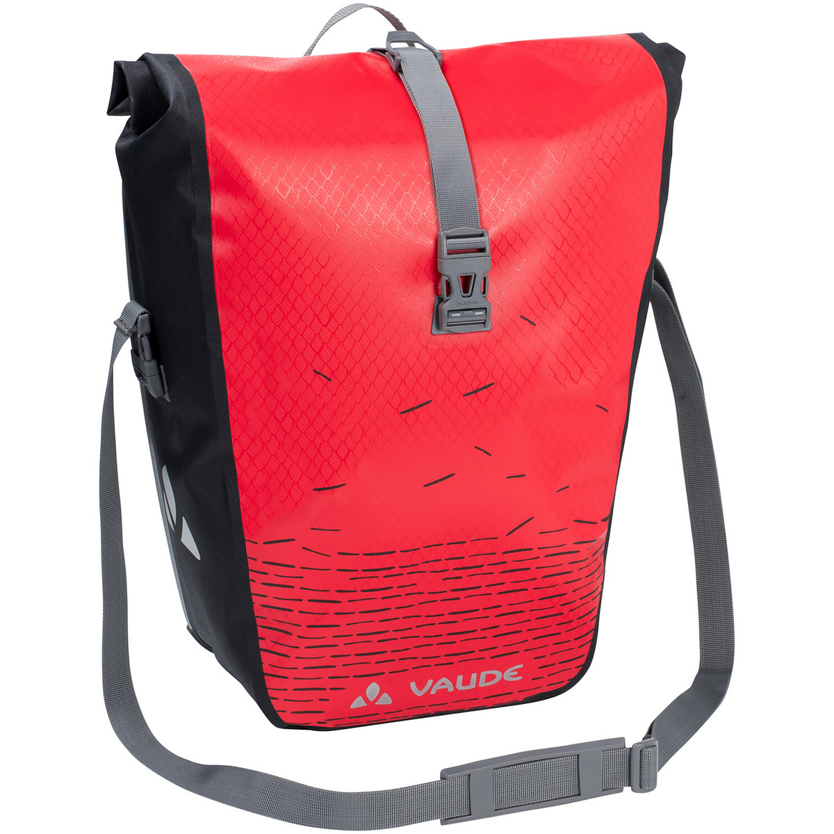 foto del prodotto vaude borsa portapacchi da bici aqua back luminum single