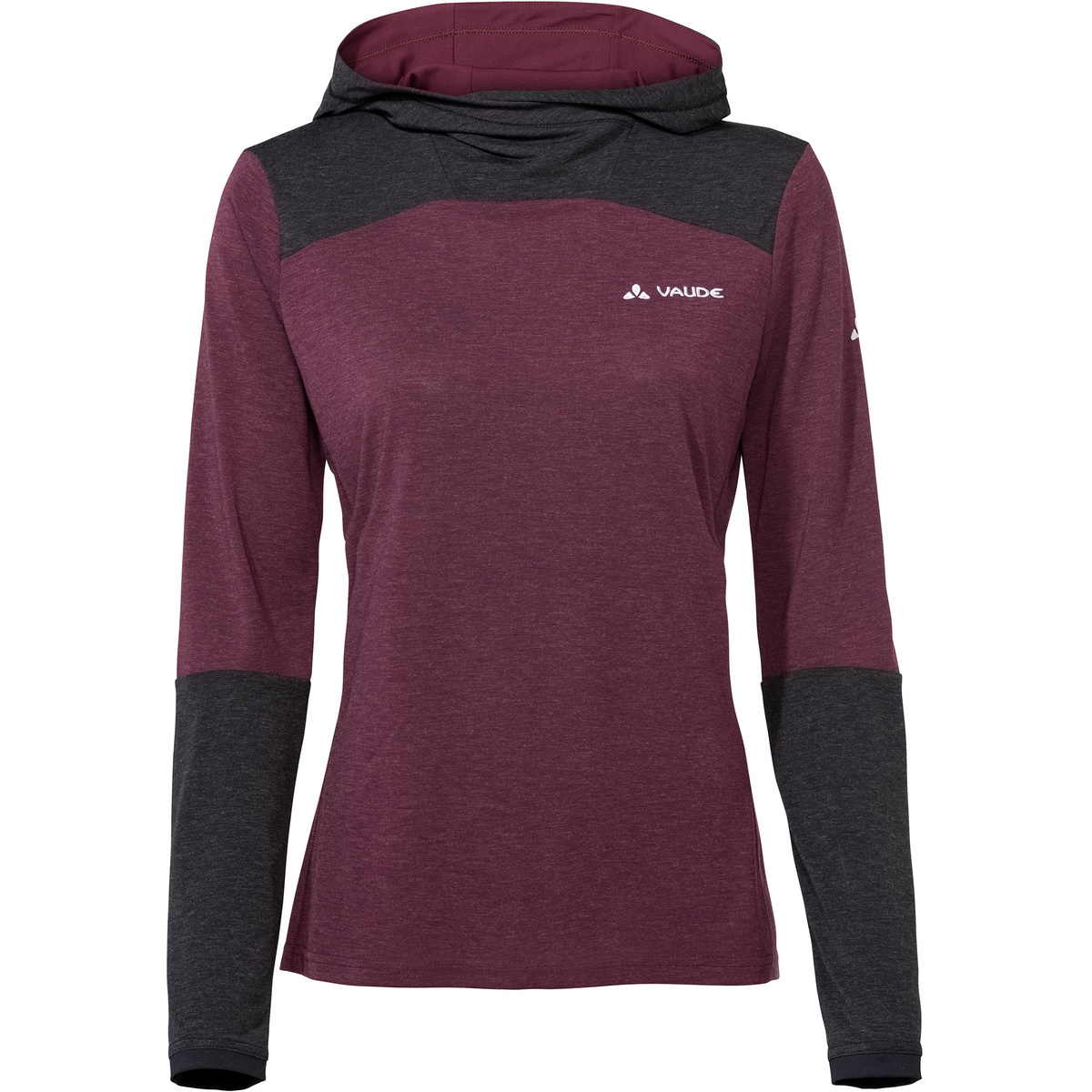 foto del prodotto vaude donna felpa con cappuccio tremalzo