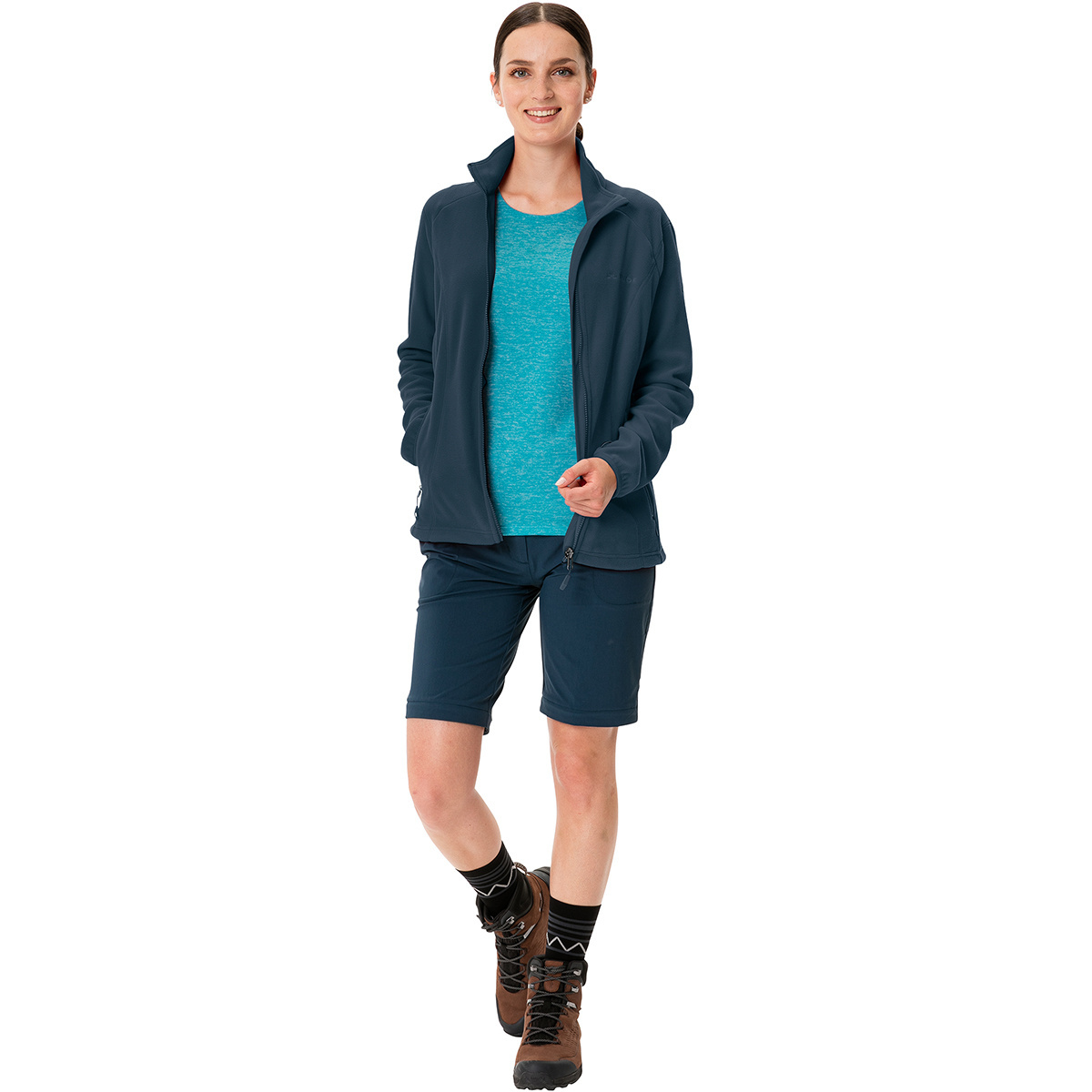 foto del prodotto vaude donna giacca in pile rosemoor ii