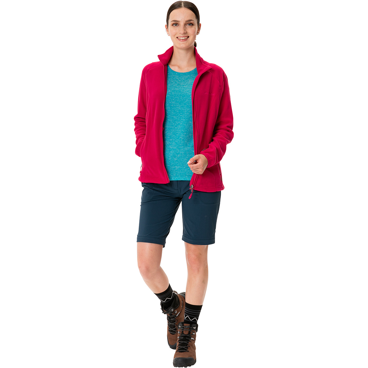 foto del prodotto vaude donna giacca in pile rosemoor ii