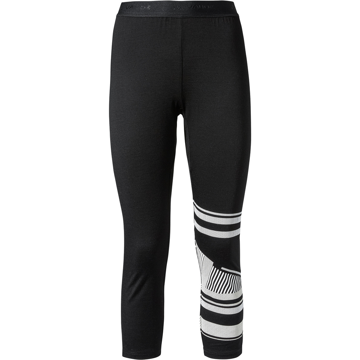 foto del prodotto vaude donna leggings a 3 4 monviso wool