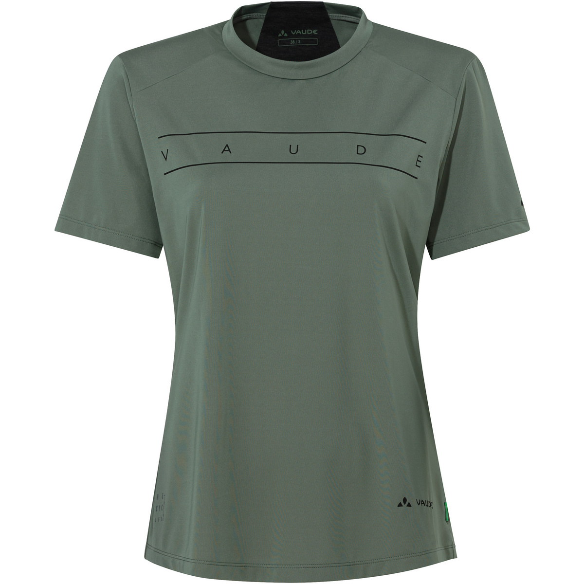 foto del prodotto vaude donna maglia a manica corta qimsa logo