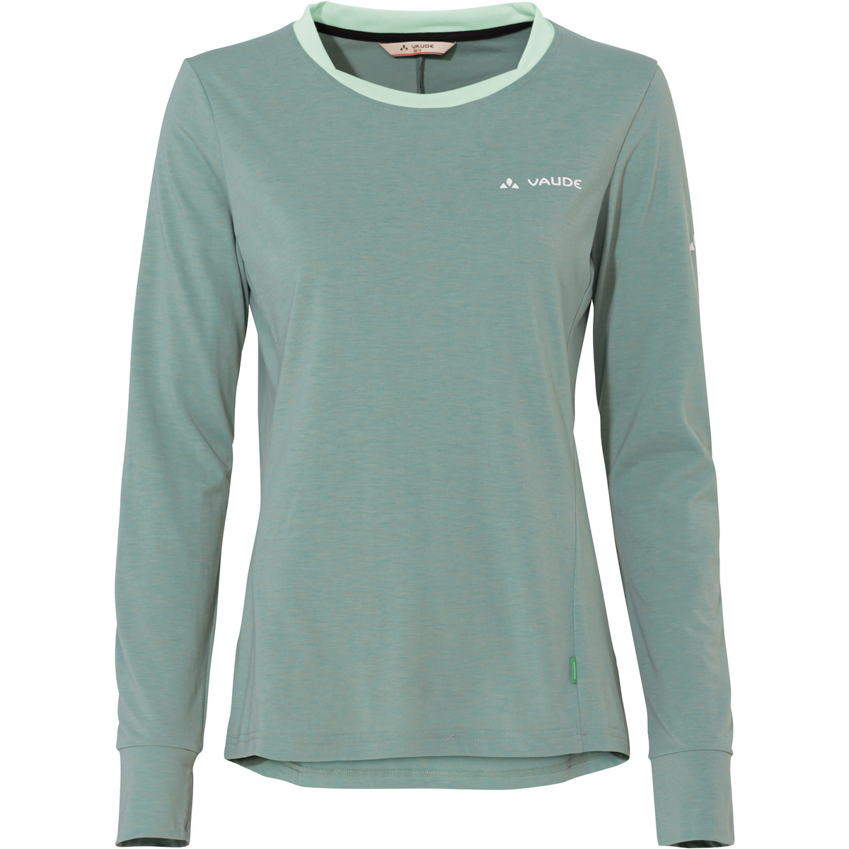 foto del prodotto vaude donna maglietta a maniche lunghe sveit ii