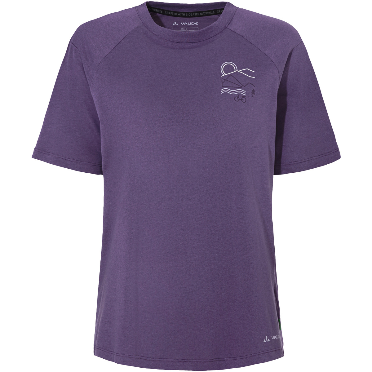 foto del prodotto vaude donna maglietta cyclist casual
