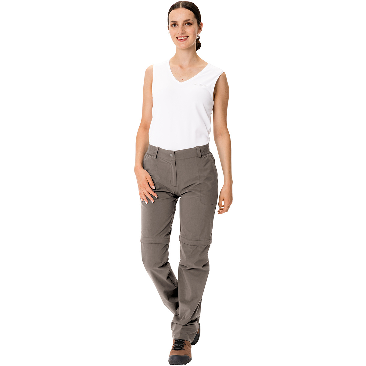 foto del prodotto vaude donna pantaloni farley stretch zo ii