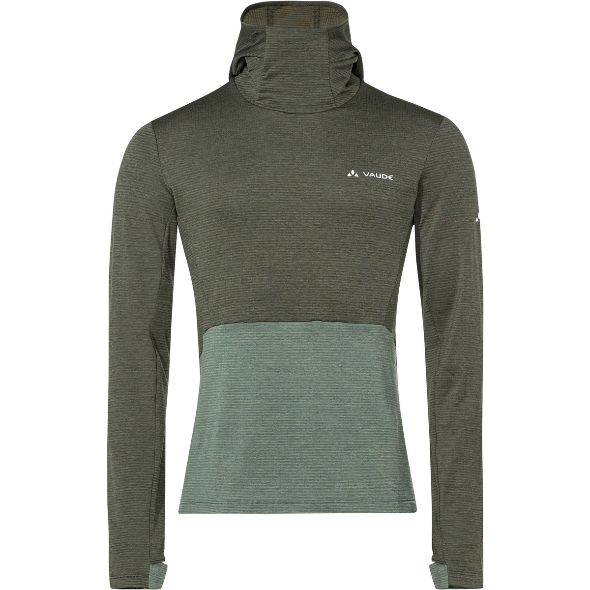 foto del prodotto vaude uomo felpa con cappuccio monviso