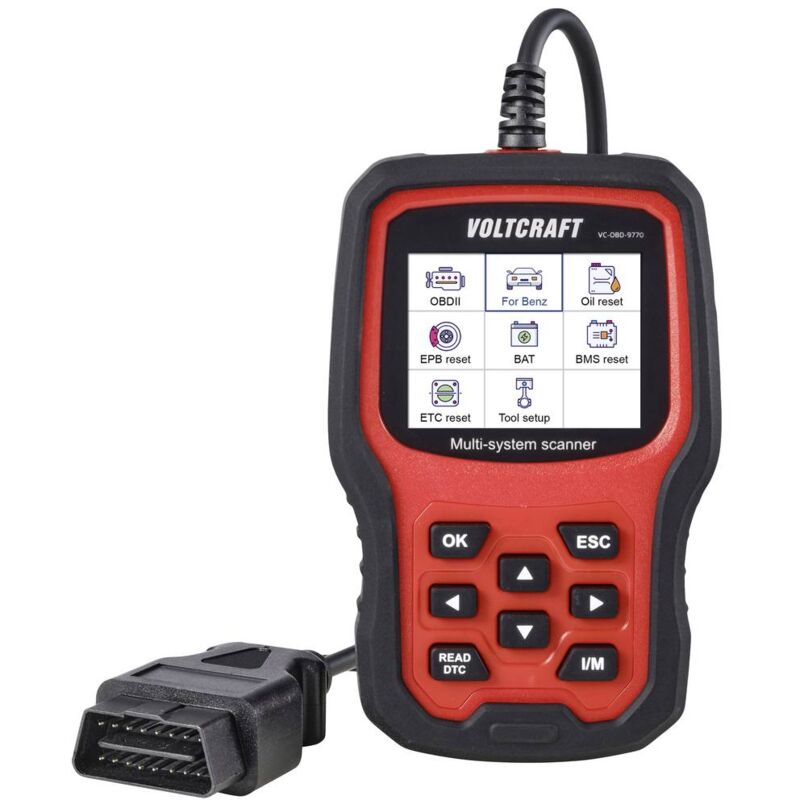 foto del prodotto vc obd 9770 strumento diagnostico obd ii vc 14616095 voltcraft
