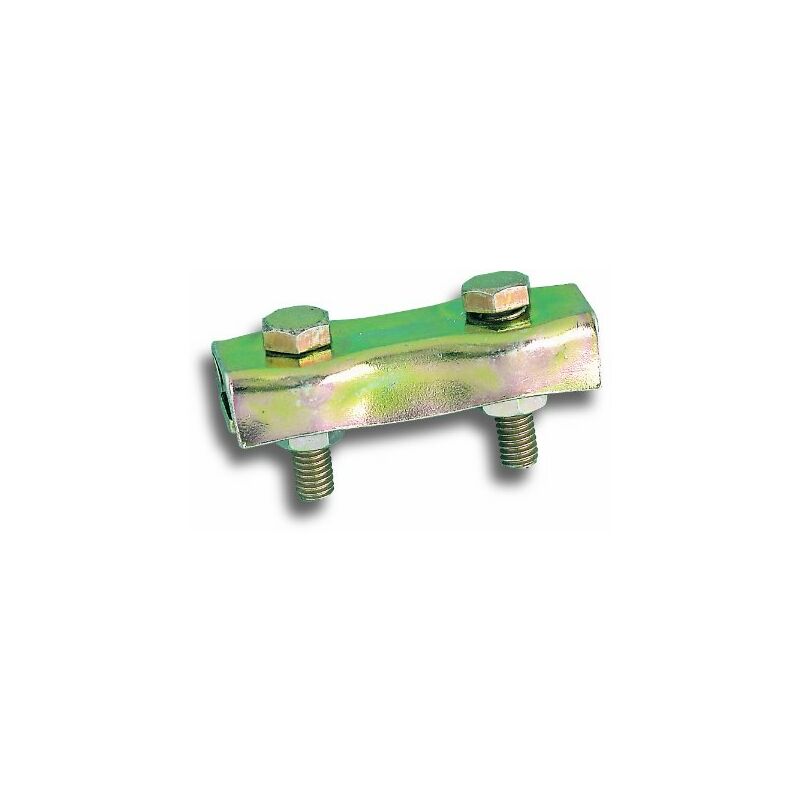 foto del prodotto vcp1 confezione di 2 serracavi piatti con 2 bulloni acciaio zincato per cavo di diametro di 4 mm chapuis