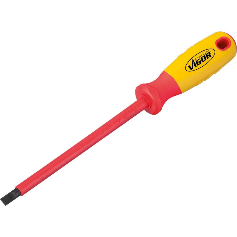 foto del prodotto vde screwdriver for slotted screws v2061 profilo ad intaglio size 1.2 x 6.5 mm
