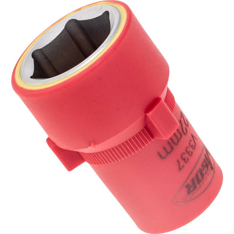 foto del prodotto vde socket v3337 attacco quadro, cavo, 1 2 di pollice 12,5 mm profilo esagonale esterno size 22 mm