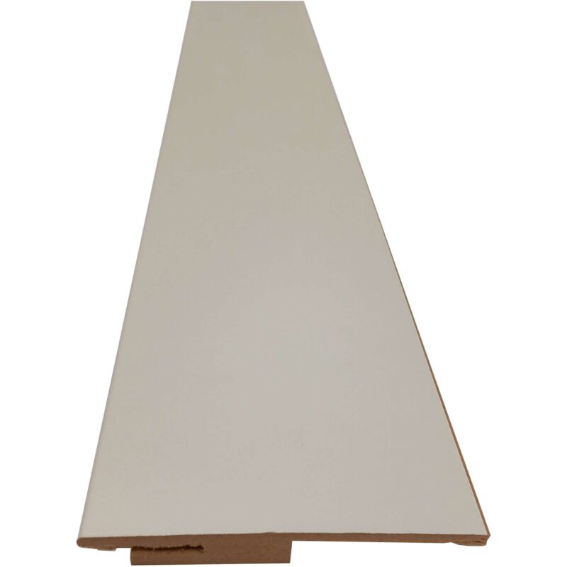 foto del prodotto vds battiscopa bussola singola mdf bianco h.2150 sp.12