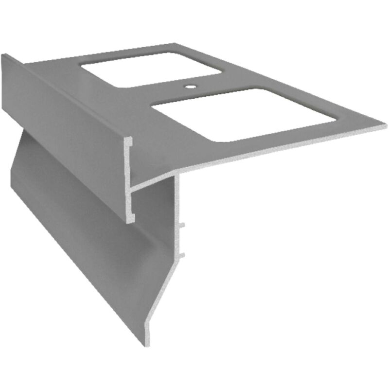 foto del prodotto vds gocciolatoio per balconi alluminio mm 95x2,7 m