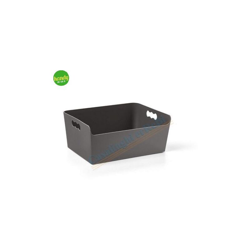 foto del prodotto veca contenitore tibox in plastica 33 cm colore grigio