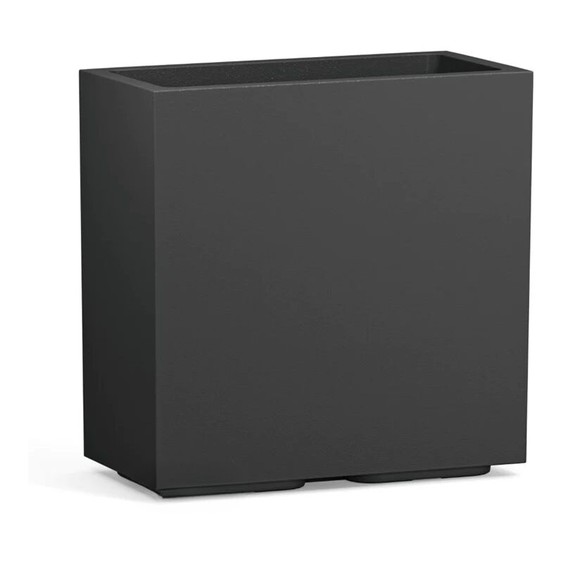 foto del prodotto veca fioriera alta matheria antracite 60cm vaso
