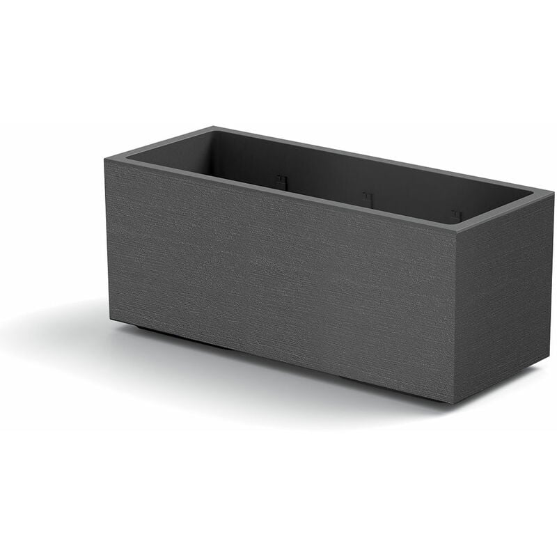 foto del prodotto veca - fioriera matheria 100 cm - cioccolato