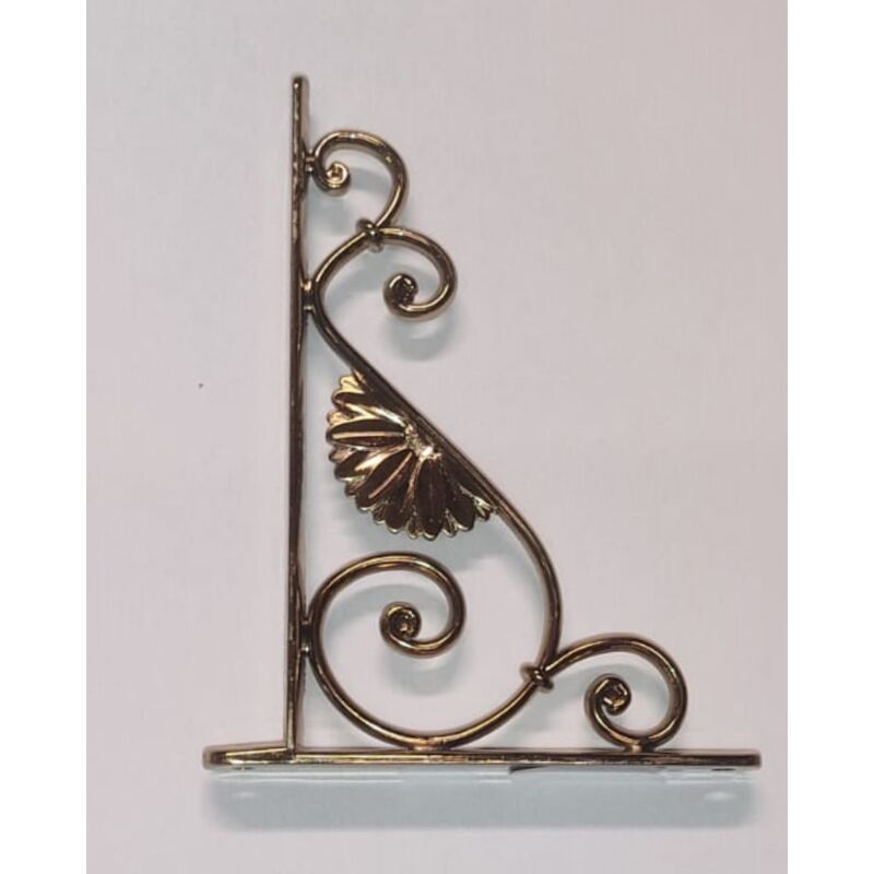 foto del prodotto veca reggimensola linea barocco perarredo casa in zama 24cm colore oro anticato