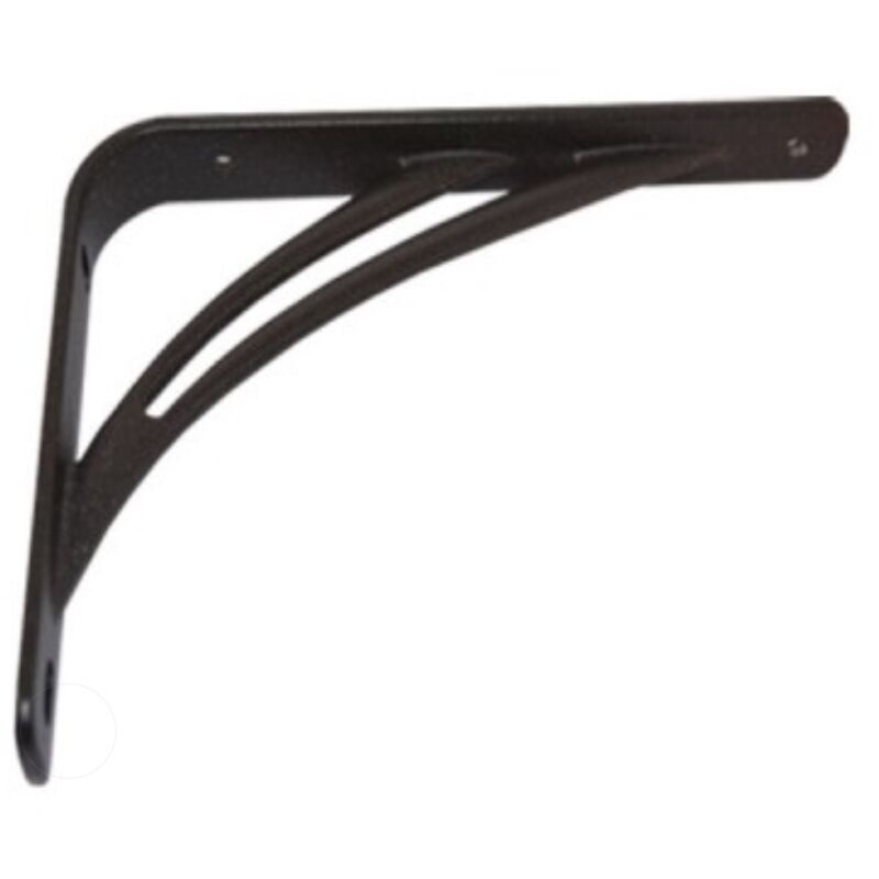 foto del prodotto veca reggimensola linea liberty perarredo casa in zama 20cm colore nero micaceo