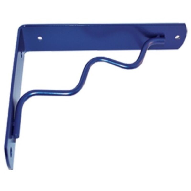 foto del prodotto veca reggimensola linea onda per arredo casa in zama 12cm colore blu