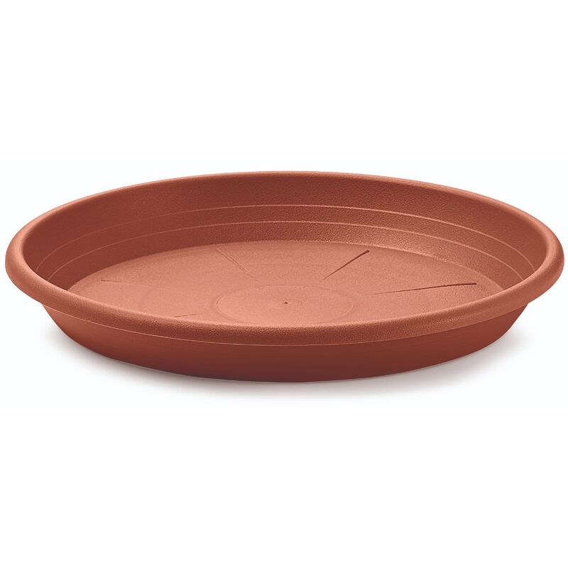 foto del prodotto veca sottovaso cilindro d.28cm terracotta per vasi