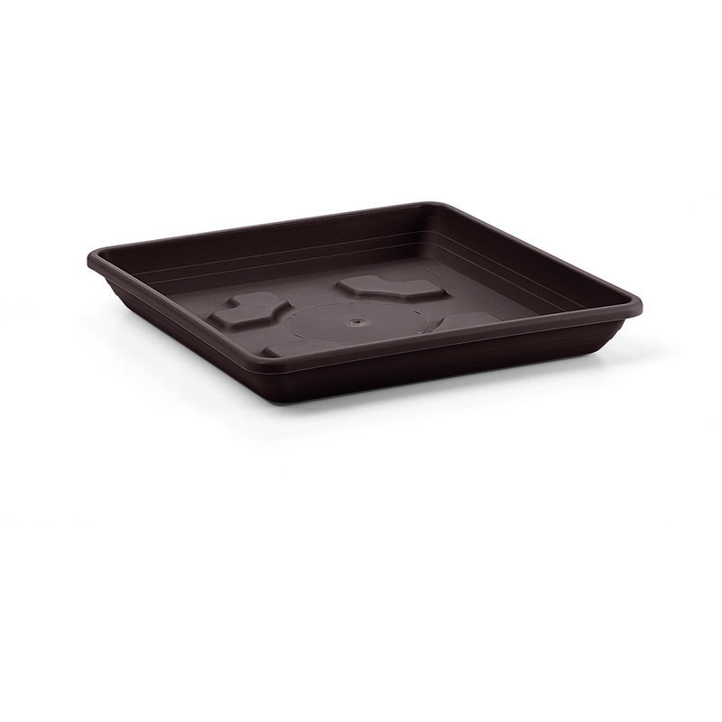 foto del prodotto veca sottovaso quadrato 36cm bronzo