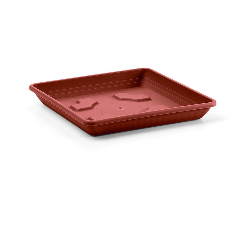 foto del prodotto veca sottovaso quadro 25 cm terra di siena