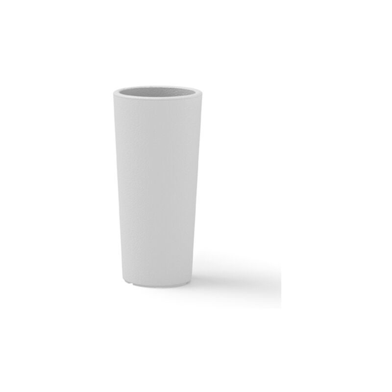 foto del prodotto veca vaso cache pot rotondo clou h.100cm bianco