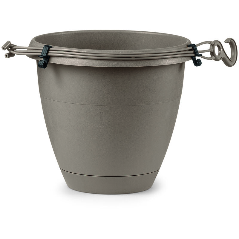 foto del prodotto veca vaso pensile flow d.25 cm avana