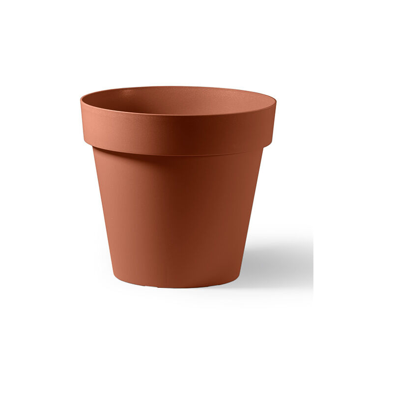 foto del prodotto veca vaso rotondo cleo 20cm 60 riciclabile terracotta