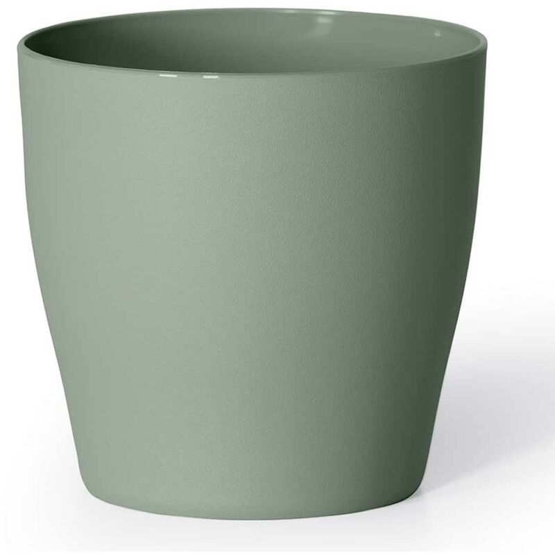 foto del prodotto veca vaso rotondo indoor living matt d.17 cm terra laguna