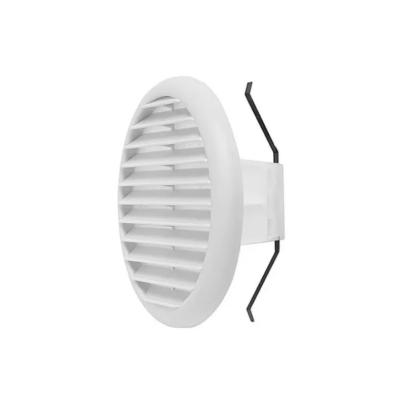 foto del prodotto vecam griglia circolare universale in materiale termoplastico con molle reclinabili a 90 bianca 125 160 co