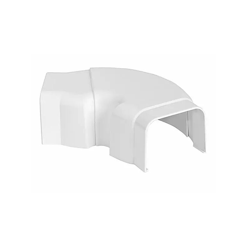 foto del prodotto vecamco curva regolabile per condizionamento in pvc 65x50 mm