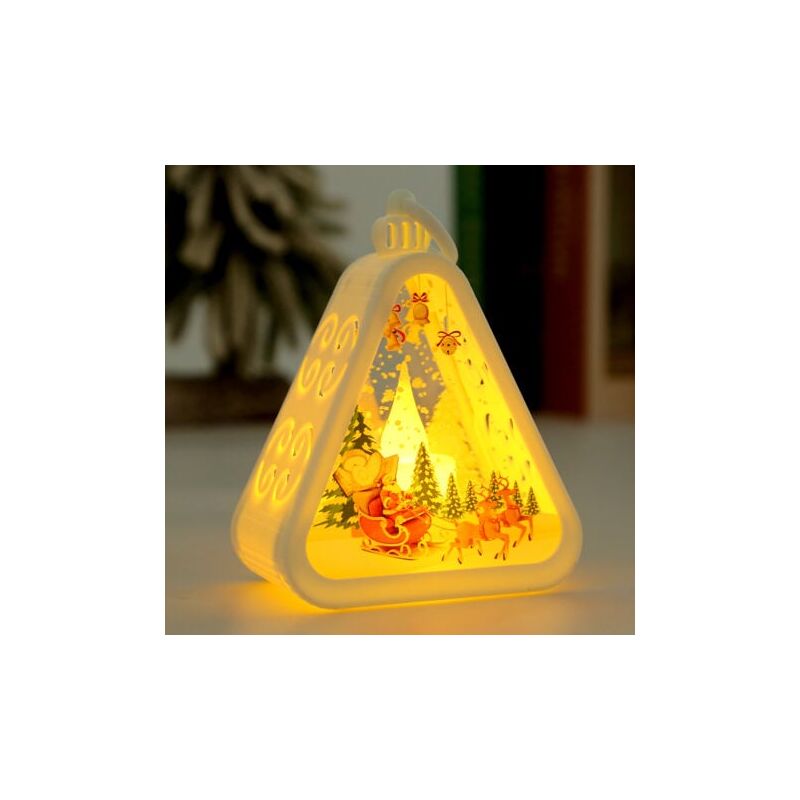 foto del prodotto veilleuse de d coration de no l r tro, cadeau lumineux, accessoire d affichage de bureau, lumi re d ambiance lan 