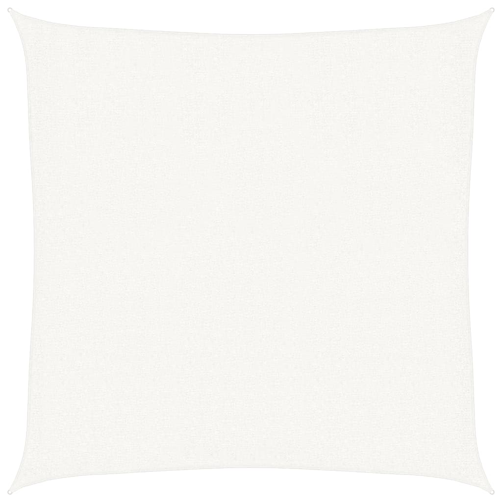 foto del prodotto vela a parasole hdpe quadrata 3,6x3,6 m bianca