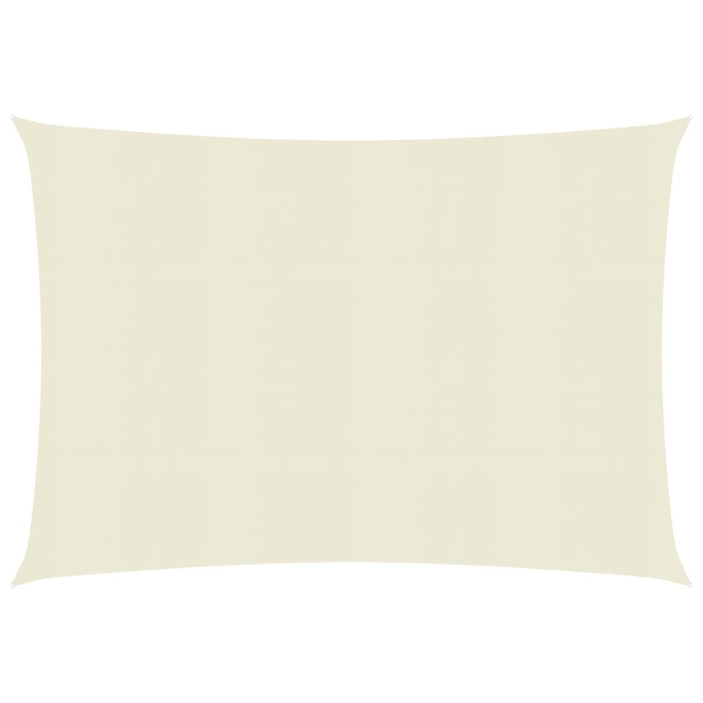 foto del prodotto vela in tessuto parasole 160 g/m 2,5 x 3 m hdpe crema 02 0009065