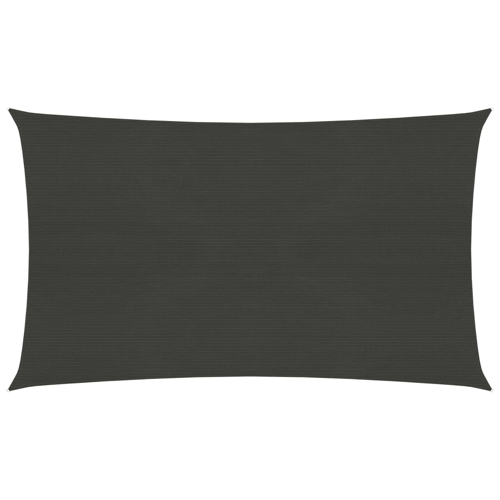 foto del prodotto vela in tessuto per ombrellone 160 g m antracite 3 x 5 m hdpe 02 0008926