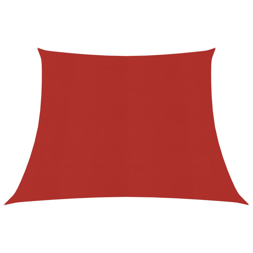 foto del prodotto vela in tessuto per ombrellone 160 g m hdpe 3 4 x 3 m rosso 02 0009265
