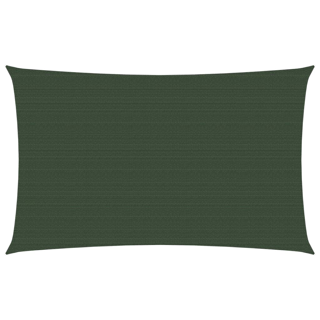 foto del prodotto vela in tessuto per ombrellone 160 g m verde scuro 2 x 5 m hdpe 02 0009414