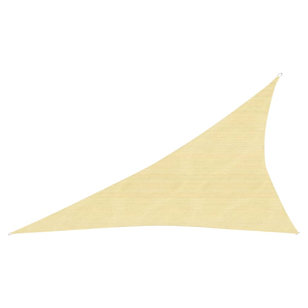 foto del prodotto vela ombreggiante 160 g m hdpe 3 x 4 x 5 m beige 02 0008973