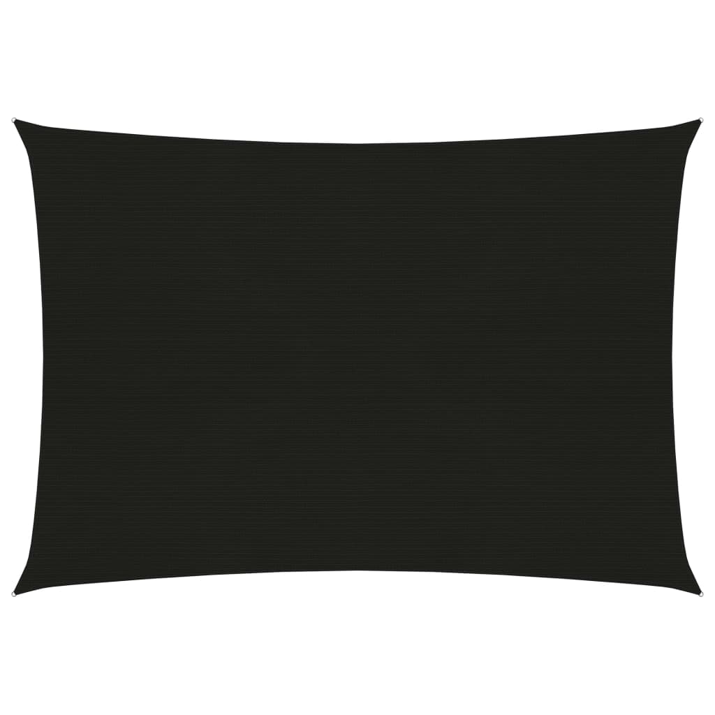 foto del prodotto vela ombreggiante 160 g m nera 3,5 x 5 m hdpe 02 0009195